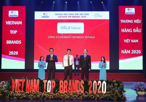 TONMAT Group lọt Top 10 thương hiệu hàng đầu Việt Nam 2020