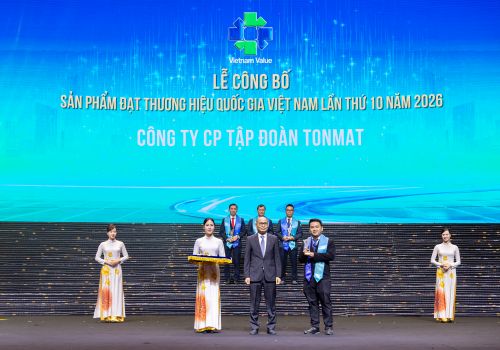 Đầu ngành cách nhiệt, TONMAT Group hai lần liên tiếp nhận vinh danh Thương hiệu quốc gia Việt Nam