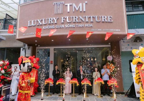 TONMAT GROUP  KHAI TRƯƠNG SHOWROOM NỘI THẤT CAO CẤP TMI 