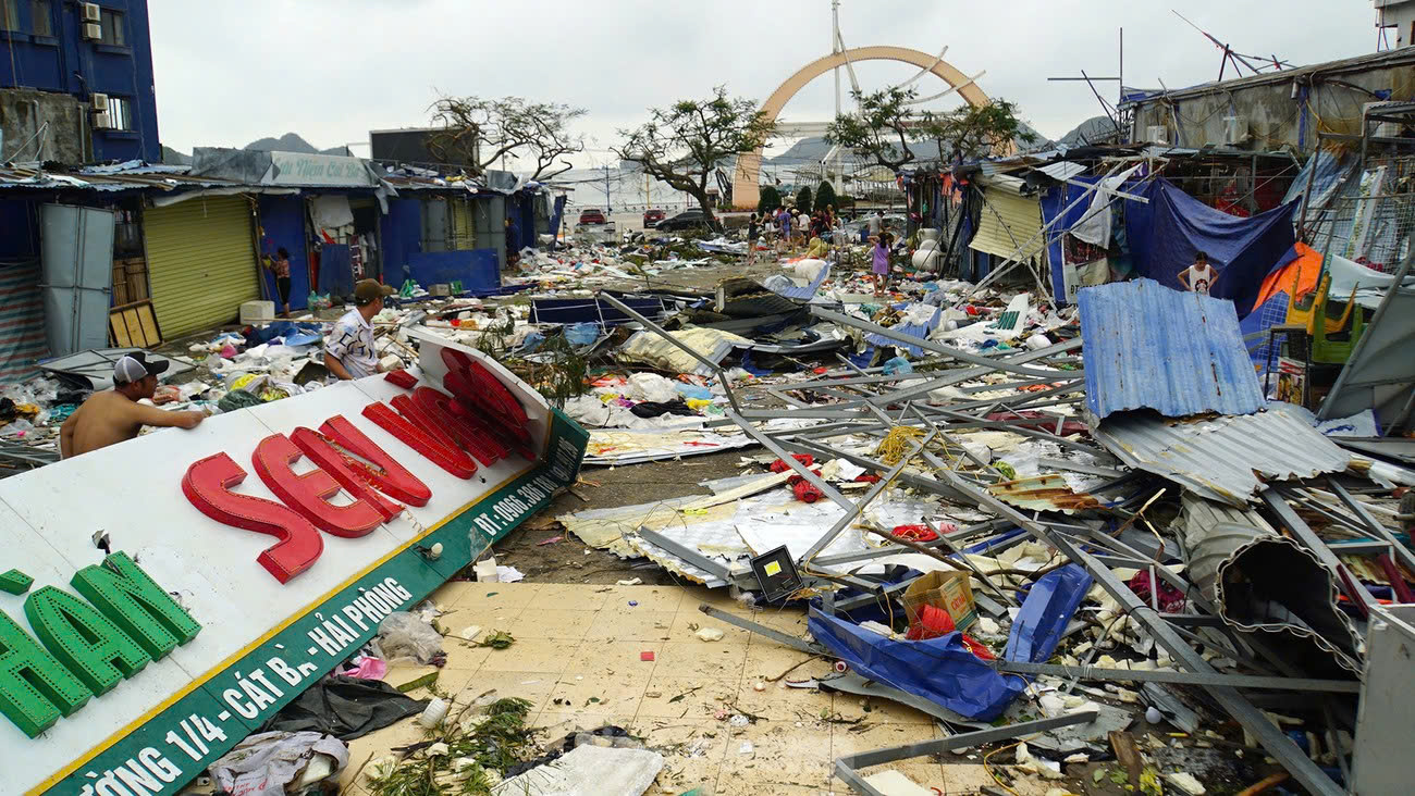 nh 1 - Ảnh hưởng của bão Yagi tại Hải Phòng